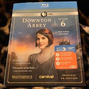 Downton Abbey blue ray disc